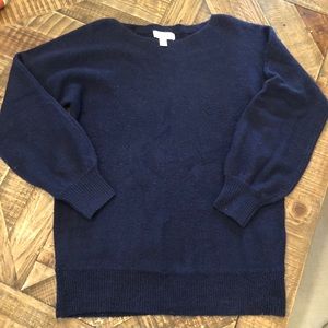 Motherhood maternity blue slouchy sweater